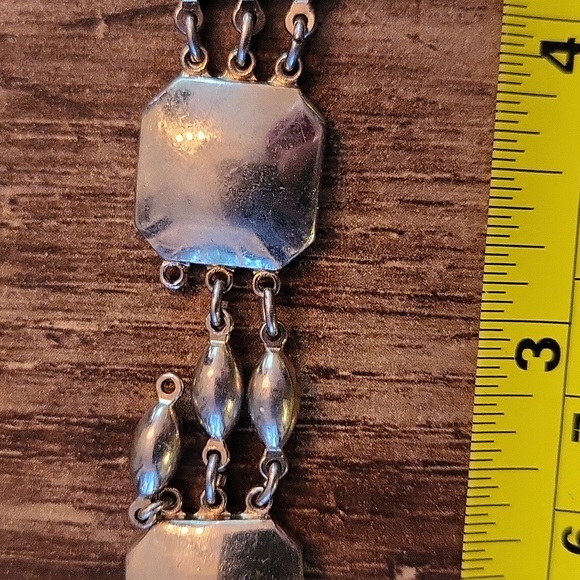 Vintage Square Necklace - Picture 5 of 6